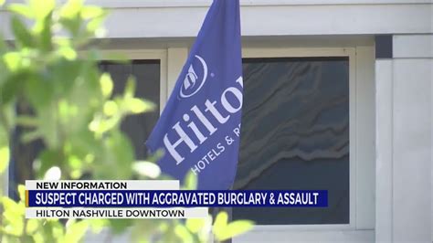 Nashville hotel manager charged with aggravated burglary, assault after entering guest's room